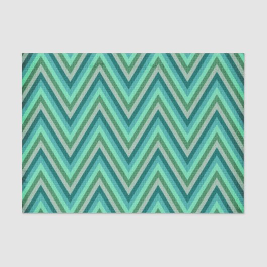 ジグザグ形のストライプのな背景 薄葉紙 (正面)