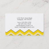 ジグザグ形のテレホンカード コーリングカード (裏面)