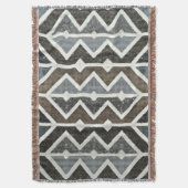 ジグザグ形のブランケットダイヤモンドの原石 スローブランケット (正面縦)