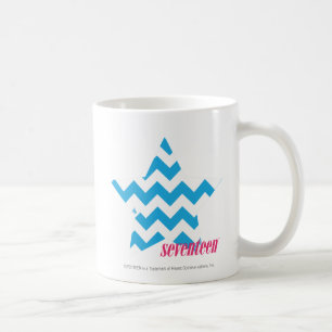 ジグザグ形の水2 コーヒーマグカップ