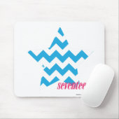 ジグザグ形の水2 マウスパッド (マウス)