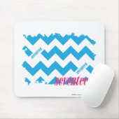 ジグザグ形の水3 マウスパッド (マウス)