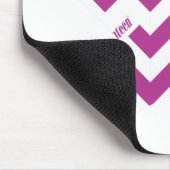 ジグザグ形の紫色4 マウスパッド (コーナー)