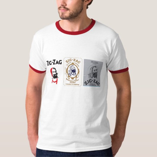ジグザグ形 Tシャツ (正面)