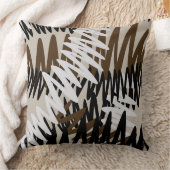 ジグザグ抽象芸術 クッション (ブランケット)