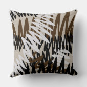 ジグザグ抽象芸術 クッション (裏面)