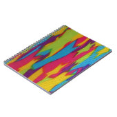 ジグザグ染料 ノートブック (左側)