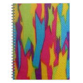 ジグザグ染料 ノートブック (正面)