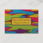 ジグザグ染料 名刺 (正面)