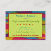 ジグザグ染料 名刺 (裏面)