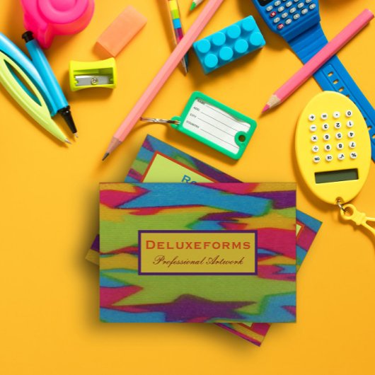 ジグザグ染料 名刺