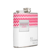 ジグザグ模様の花嫁 フラスク (右)