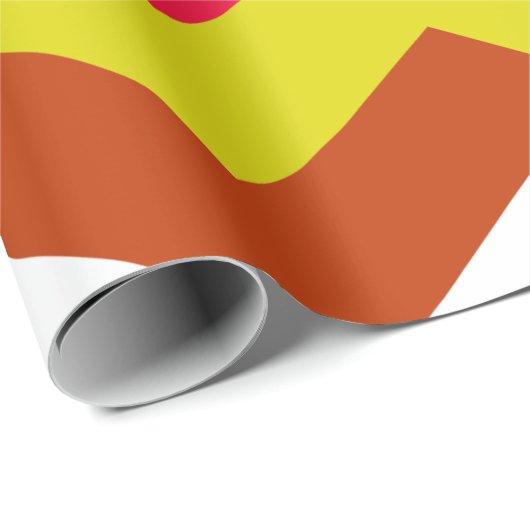 ジグザグ模様。 ラッピングペーパー (ロールコーナー)