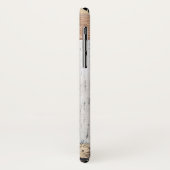 ジグザグ素朴な木模様デザイン Case-Mate iPhoneケース (裏面/左)