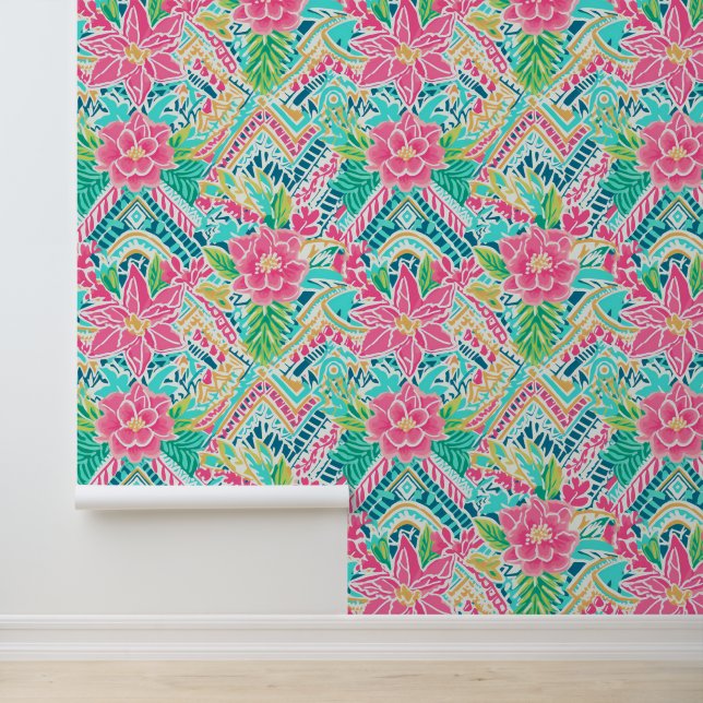 ジグザグ開花 壁紙 (アプリケーション)