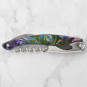 ジグザグ風変わりに形成された「スティックデザイン」 ソムリエナイフ (裏面)