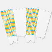 ジグザグ鮮やか線の優先ボックス フェイバーボックス (見開き)