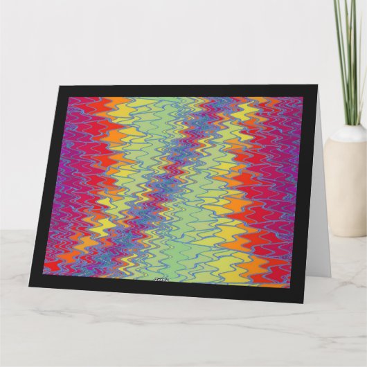 ジグザグ5 カード (裏面)