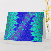 ジグザグ9 カード (黄色い花)