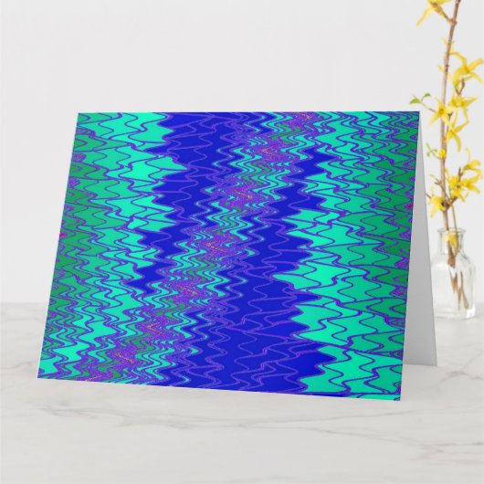 ジグザグ9 カード (黄色い花)