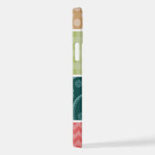 ジグザグ、シェブロン、ギンガム、水玉模様、パッチワーク iPhoneケース (右側面)