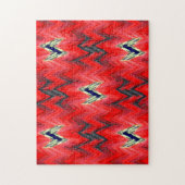 ジグザグ….. ジグソーパズル (縦)