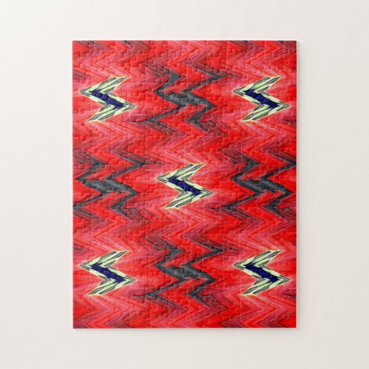 ジグザグ….. ジグソーパズル (縦)