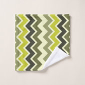 ジグザグ バスタオルセット (ウォッシュタオル)