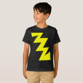 ジグザグ – 赤 Tシャツ (正面フル)