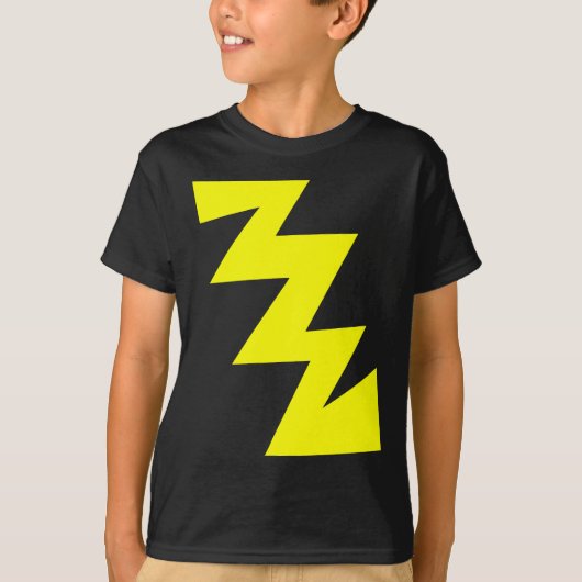 ジグザグ – 赤 Tシャツ (正面)