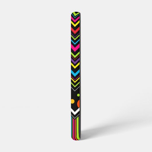 ジグザグ SAMSUNG GALAXYケース (左側面)