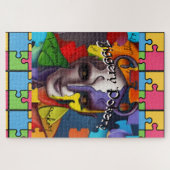 ジグジェリーのポカリー – スーパーヒーローか悪役か？ ジグソーパズル (横)