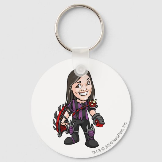 ジグジトロンダリガンシタデルスタッフプレーヤー キーホルダー (正面)