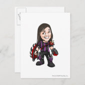 ジグジトロンダリガンシタデルスタッフプレーヤー ポストカード (正面/裏面)