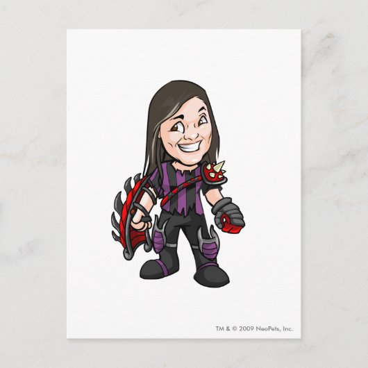 ジグジトロンダリガンシタデルスタッフプレーヤー ポストカード (正面)