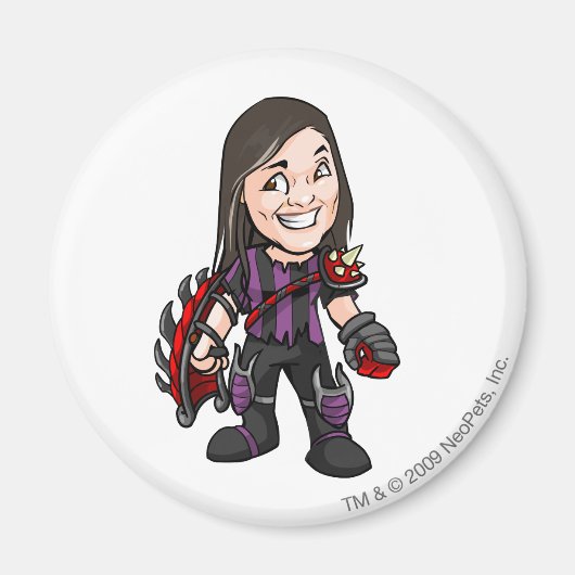 ジグジトロンダリガンシタデルスタッフプレーヤー マグネット (正面)