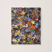 ジグソーのパズルピースのスタック写真おもしろい ジグソーパズル (縦)