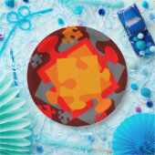 ジグソージャンブル ペーパープレート (パーティー)