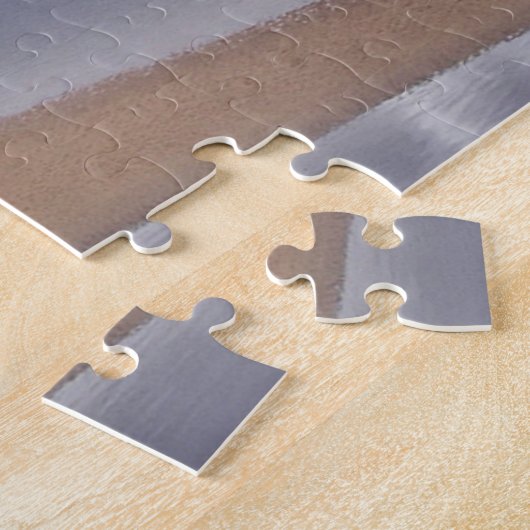 ジグソートラベルウェールズ河口風景 ジグソーパズル (側面)