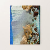 ジグソーナイアガラ滝バッファローニューヨーク。 ジグソーパズル (縦)