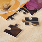 ジグソーパズルのポピーのフィールドの柔らかい色 ジグソーパズル (側面)