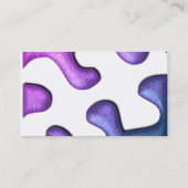 ジグソーパズルの切り出しの名刺 名刺 (裏面)