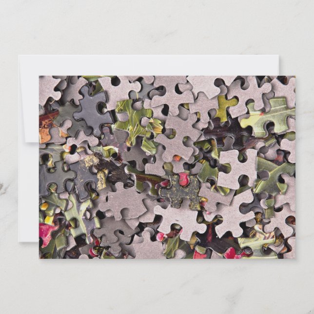 ジグソーパズルの背景 (正面)