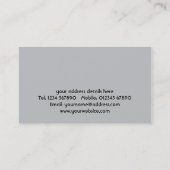 ジグソーパズルは名刺を継ぎ合わせます 名刺 (裏面)