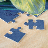 ジグソーパズルを絵を描く春のラッパスイセンの芸術 ジグソーパズル (側面)