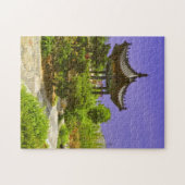 ジグソーパズルを隠す中国のな寺院 ジグソーパズル (横)