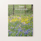 ジグソーパズルギフトボックスブルーボンネットとワイルドフラワー ジグソーパズル (縦)