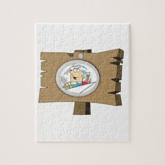 ジグソーパズルサインマン ジグソーパズル (縦)