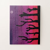 ジグソーパズルサグアーロサンセットサボク/フクロウ ジグソーパズル (縦)