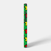 ジグソーパズルシームレスパターン–22675 iPhoneケース (左側面)